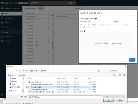 Toradh íomhá ar Databricks Display Files Under File Stores