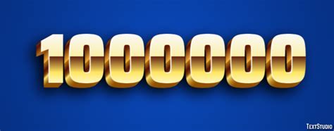 Afbeeldingsresultaten voor Number 1000000 in Green Color