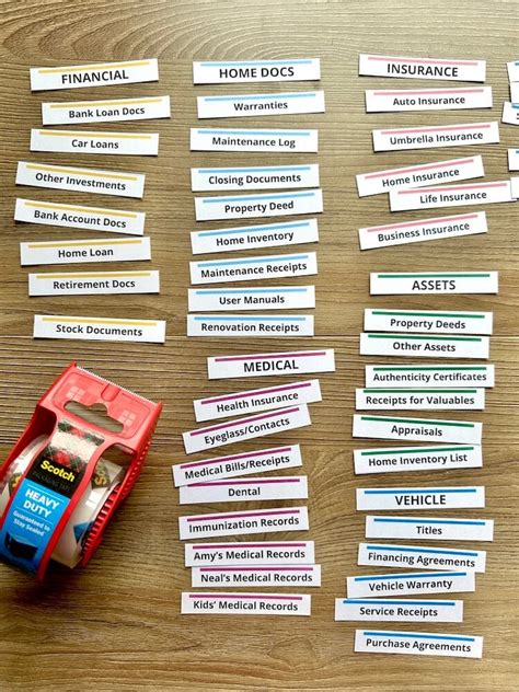 Free Printable File Folder Labels に対する画像結果