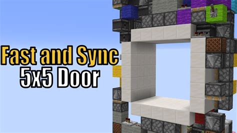 Minecraft 5X5 Door に対する画像結果