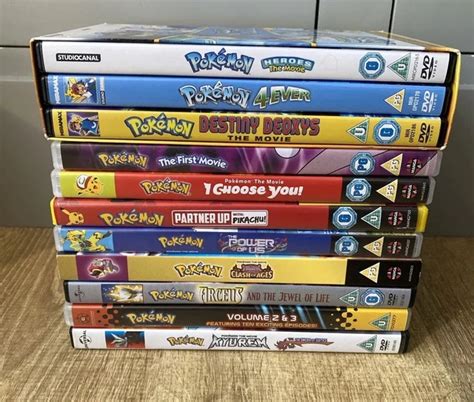 Toradh íomhá ar Pokemon Animation DVDs
