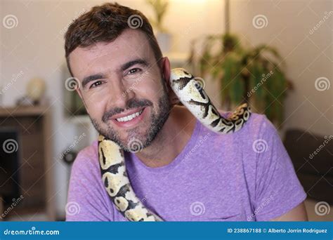 Image result for Man Playing with Python