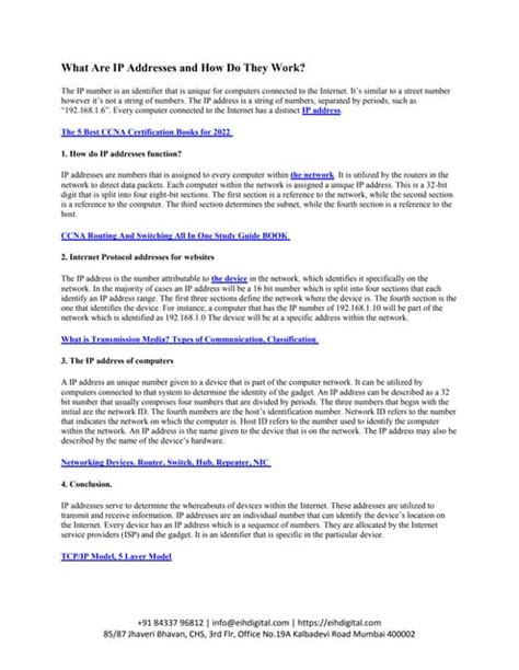 Bildergebnis für How IP Addresses Work