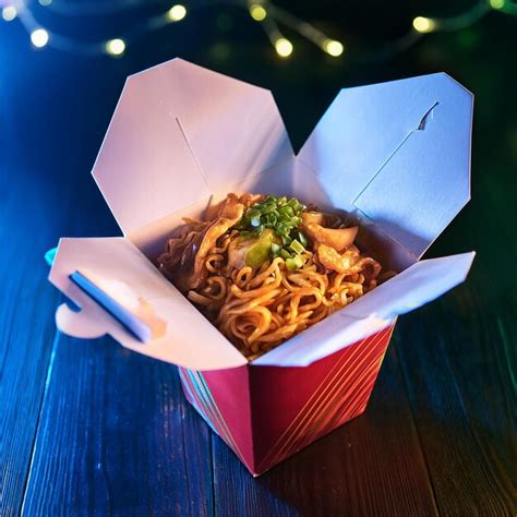 Image result for Cartoon Lo Mein Box