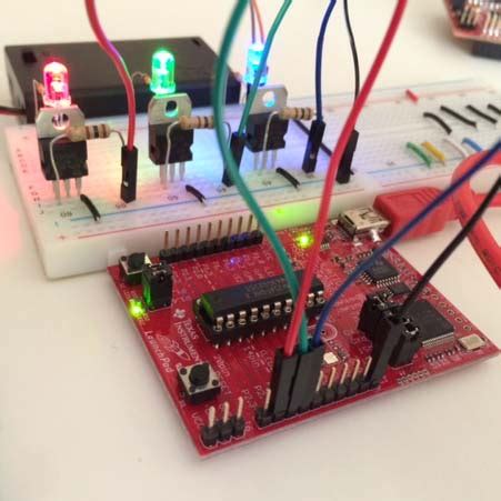 Image result for RGB LED Ti Kit Microcontroller