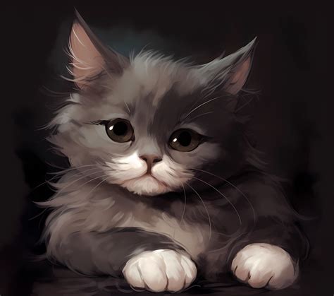 Image result for Cute Cat Art