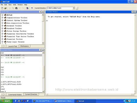 Program for Pada MATLAB に対する画像結果