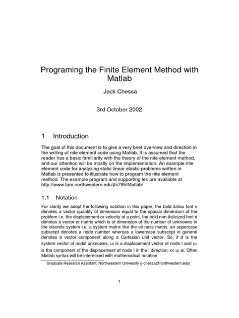 Image result for Finite-Element Method Matlab