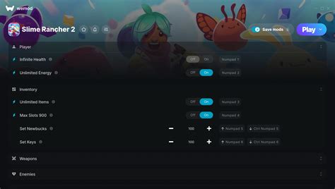 Slime Rancher 2 Cheat Menu に対する画像結果