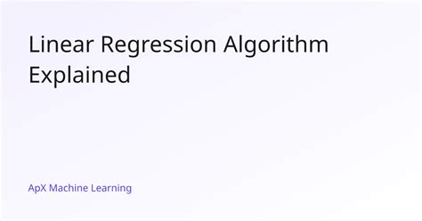 Afbeeldingsresultaten voor Linear Regreison Ml Algorithm