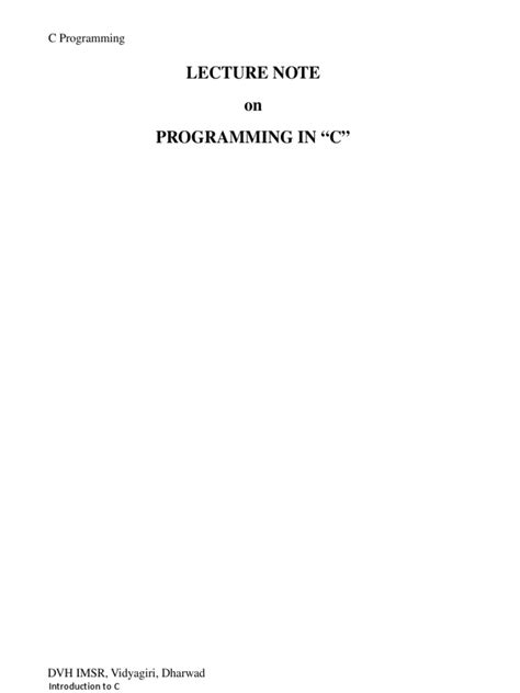 Image result for C Programming PDF