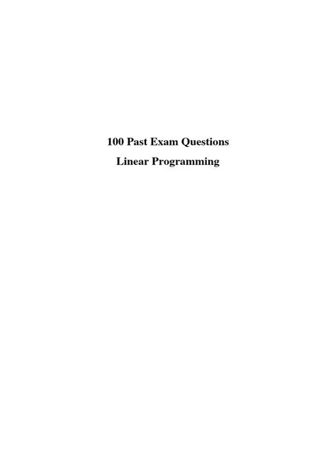 Linear Programming Accounting Questions に対する画像結果