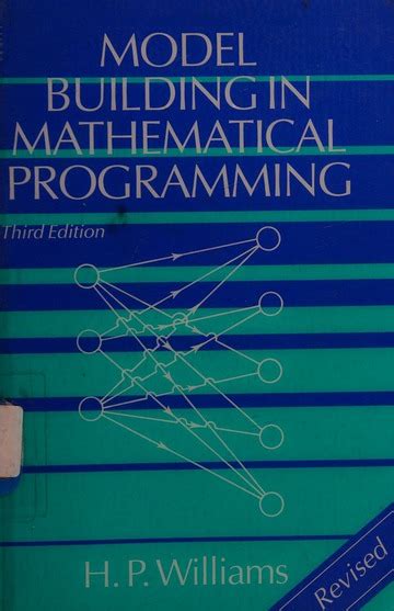 Toradh íomhá ar Model Building in Mathematical Programming Fifth Edition