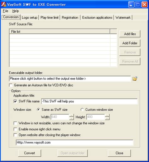 Toradh íomhá ar Convert HTML to exe