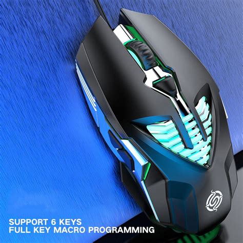 Competitive Gaming Mouse Usb 6 Button Macro Defini... – Vicedeal