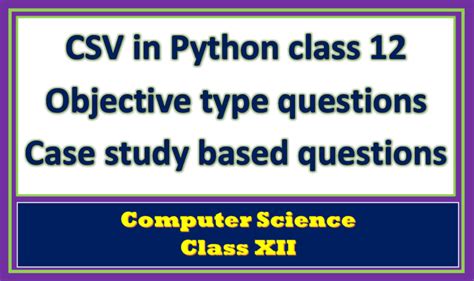 Image result for CSV File in Python Class 12