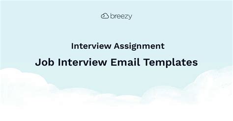 Toradh íomhá ar Interview Assignment Email Reply Sample