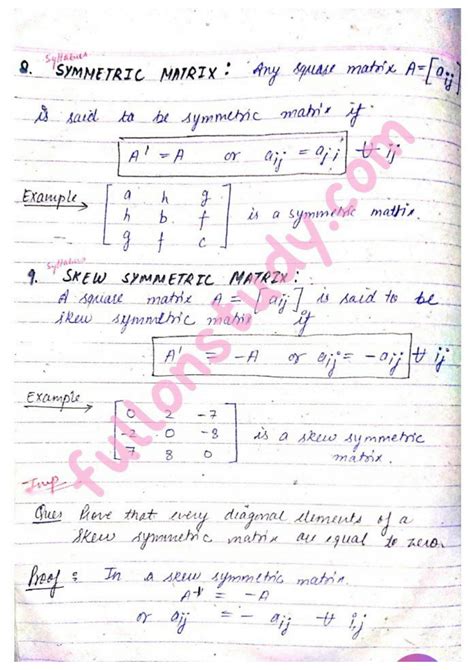 نتيجة الصورة لـ Symmetric Matrix Diagram Example