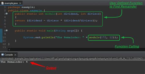 Image result for Modulo Operator Java