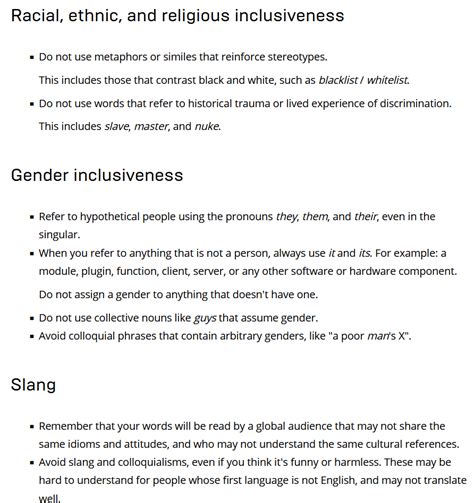 Unreal Engine Inclusive Language Code に対する画像結果
