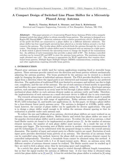 Switch Line Phase Shifter എന്നതിനുള്ള ഇമേജ് ഫലം