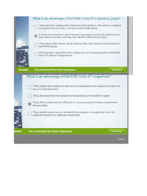 Toradh íomhá ar EMC Unity XT Sp