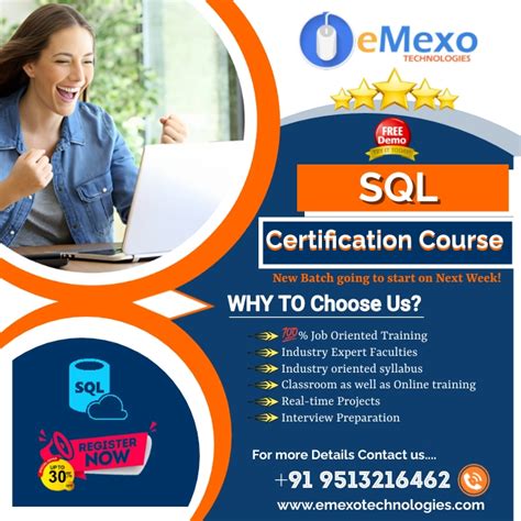 Image result for Online Course Poster for Python and SQL