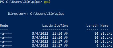 Image result for Pipe Output PowerShell