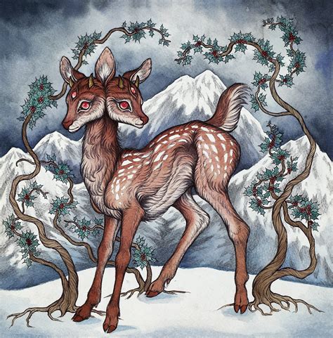 New Year Fawn Drawing に対する画像結果