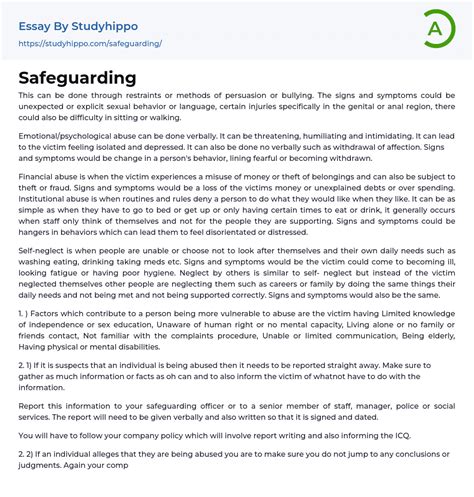 Image result for Example of a Poor Safeguarding Case Note