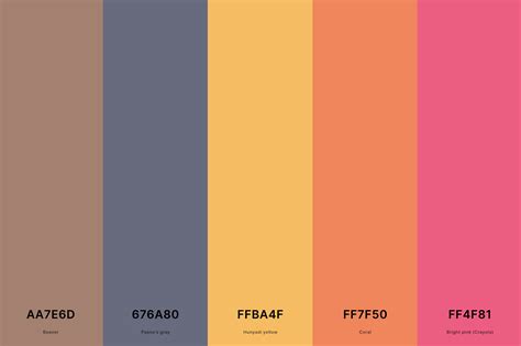 Coral Hex Code Color Combinations に対する画像結果