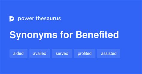 Image result for Benefit Synonym