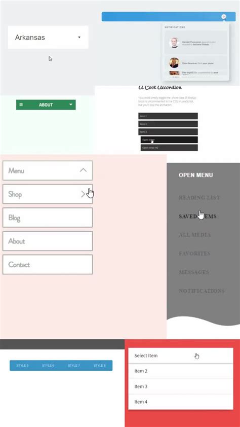 Image result for HTML Design Drop Down