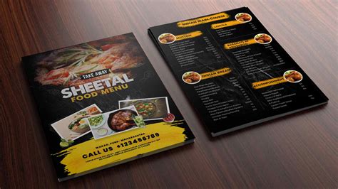 Image result for Menu Card Design Paper Design