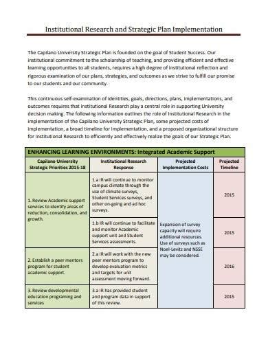 Image result for Research Project Implementation Plan