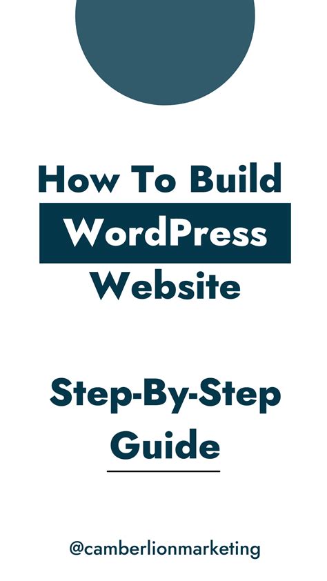 How to Build a Website Using WordPress に対する画像結果