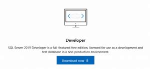 SQL Server 2019 Developer に対する画像結果