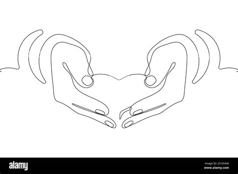 Charity Continuous One Line Drawing Vector に対する画像結果