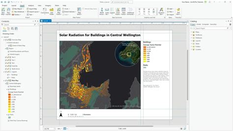 Bildergebnis für Layout View ArcGIS Pro
