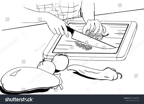 Toradh íomhá ar Exploded View Drawing of a Chopping Board