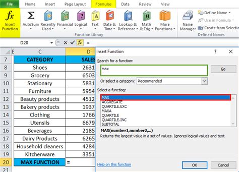 Max Function Excel に対する画像結果