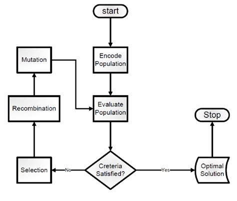Image result for Different Evolution Optimization Flowchart