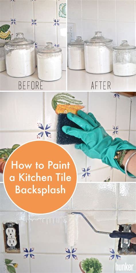 Image result for How to Paint Kitchen Tiles