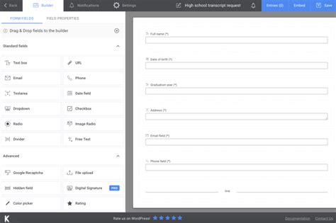 Image result for Free High School Transcript Request Form