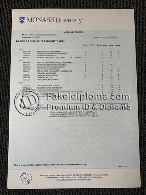 Image result for Modern Academic Transcript