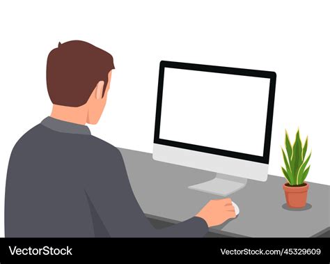 Image result for Back Facing Computer Cartoon Drawing