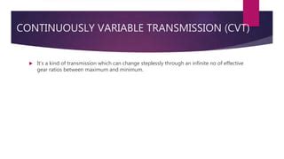 Basic Structure of a Continuously Variable Transmission に対する画像結果