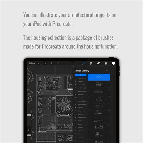 Toradh íomhá ar Tuto Procreate Architecture