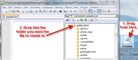 Image result for Notepad++ Website Making in File