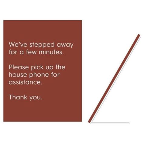 Toradh íomhá ar Stepped Away Sign